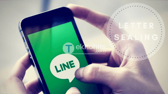 cara mengaktifkan fitur letter sealing di line