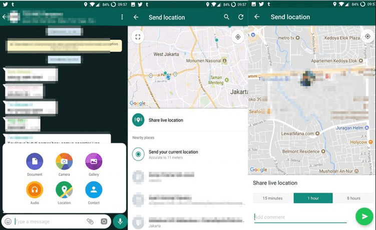 cara melacak teman di whatsapp