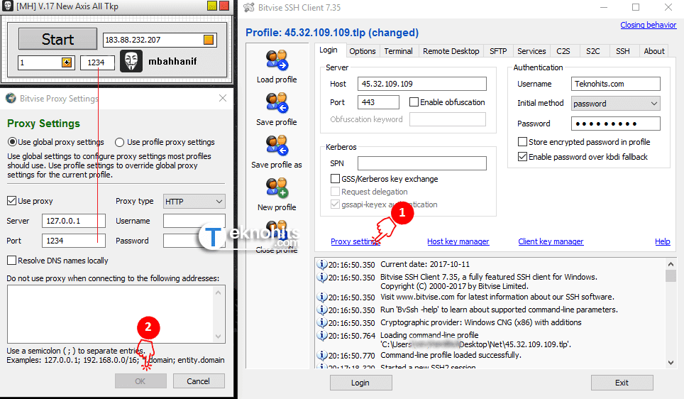 cara menggunakan ssh client internet gratis