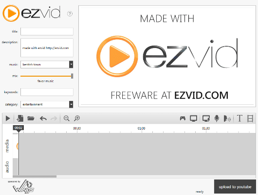 ezvid aplikasi perekam layar pc