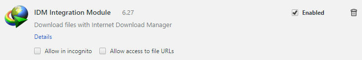 addons atau extension idm