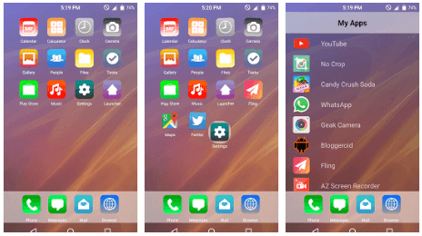6 plus ios launcher