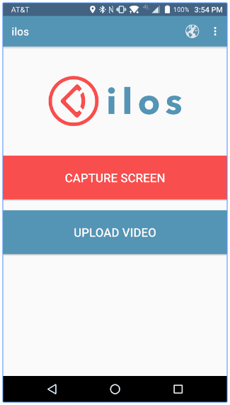 ilos perekam layar android