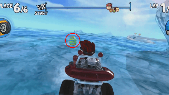 telur di race glacier gulch