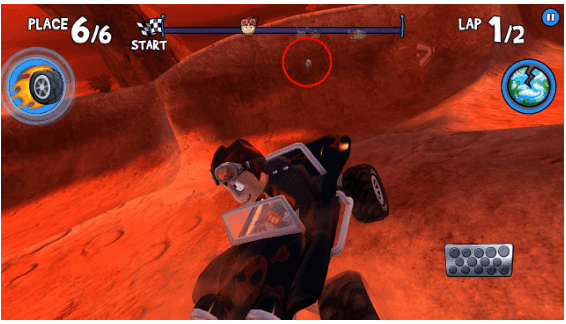 telur di race red planet