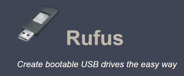 cara menggunakan rufus