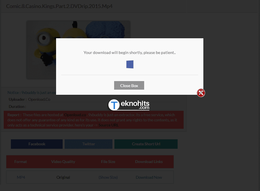 generate video di 9xbuddy