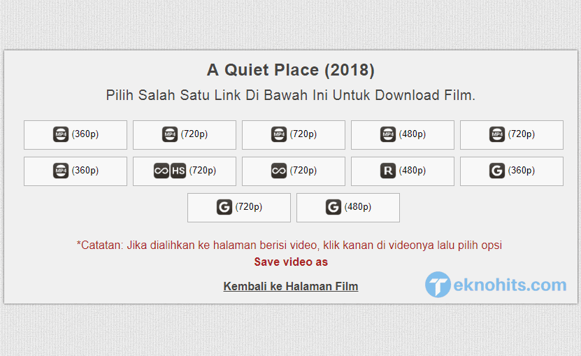 pilih link download film indoxxi