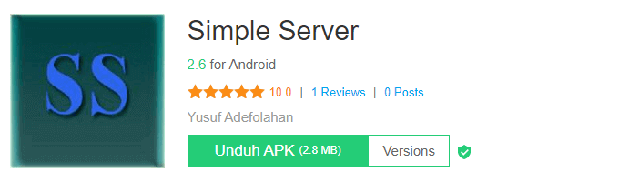 simple server