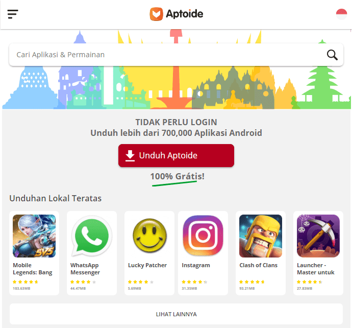aplikasi aptoide store