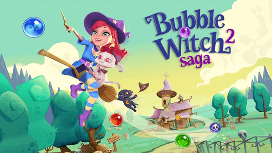 bubble witch saga 2, permainan fb