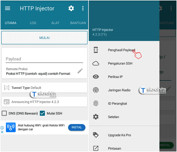 penghasil payload http injector