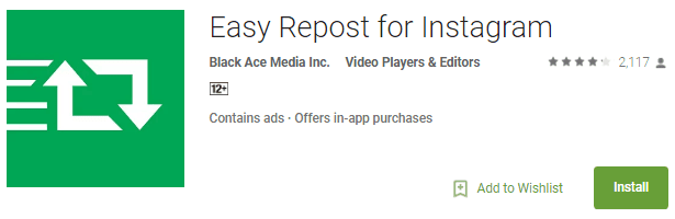 easy repost for instagram