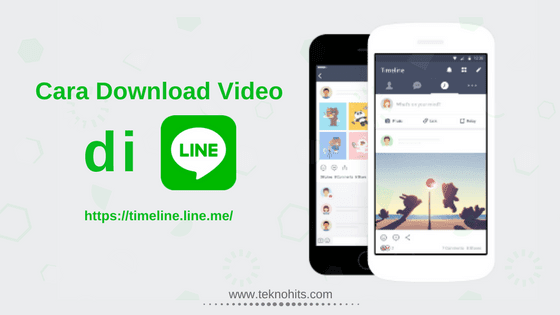 cara download video di line