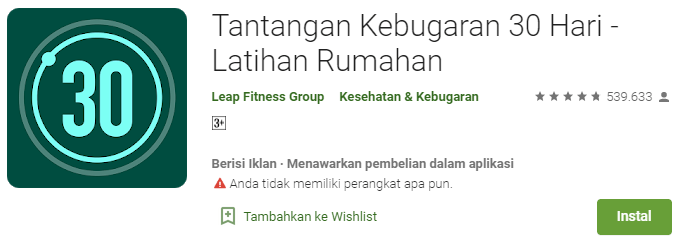 30 day fitness challenge